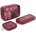 Beautycase Kosmetik Beutel Tasche Schminktasche Set Reise Make-Up Kulturbeutel