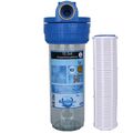 Wasserfilter Wasserfiltergehäuse 50µ Filterset 10 Zoll - 1"IG Komplettset NEU 