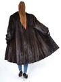 A1599 NERZMANTEL NERZ JACKE ECHT PELZ PELZMANTEL - FEMALE MINK FUR COAT