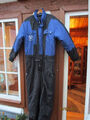  Ski Anzug Overall   Erwachsenen Gr 50 dkl blau / schwarz