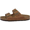 Birkenstock Arizona geöltes Naturleder schmal Unisex Sandaletten Sommerschuhe