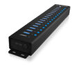 ICY BOX IB-HUB1717  17-Port USB 3.2 Gen 1 Hub mit Ladeport 60994 Neuware