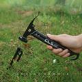 Mini-Aluminium-Camping-Hammer-Entferner-Abzieher-Multitool-Zelthering-Hering