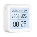 Intelligentes kompatibles WiFi Hygrometer Thermometer mit grafischer Schnittstel