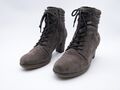 Gabor Damen Stiefel Stiefelette Boots Velourleder braun Gr.40.5 EU Art. 980-50