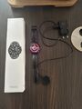 Samsung Galaxy Watch3 SM-R840 45mm Mystic Silver Edelstahlgehäuse mit Schwarz...