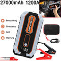 27000mAh Auto KFZ Starthilfe Jump Starter 12V Ladegerät Booster Power Bank PKW