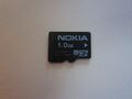 Nokia Micro SD Speicherkarte  1GB#