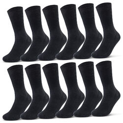 4 | 8 | 12 Paar Socken ohne Gummi 100% Baumwolle Diabetiker Socken Herren Damen