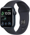 Apple Watch SE 2022 LTE Mitternacht Alu 40mm Sportarmband Smartwatch Watch Uhr