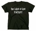 Das Leben ist kein Ponyhof Fun T-Shirt Spruch Sprüche Lustig Funny Funshirt