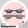 1x ORIGINAL® Zimmermann 23794.200.1 Bremsbelagsatz, Scheibenbremse Vorne, exkl.