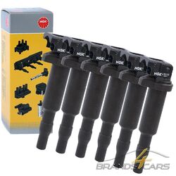 6x NGK ZÜNDSPULE FÜR BMW 1-ER E81 F22 3-ER E46 E90 F30 5-ER E39 E60 F10 X1 X3 X5# # ERSTAUSRÜSTER-QUALITÄT // DEUTSCHE MARKENWARE # #