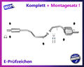 Auspuffanlage für Mazda 5 1.8 2.0 Auspuff Endtopf Mitteltopf Montagesatz