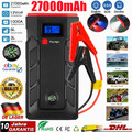 Auto KFZ Starthilfe Jump Starter 27000mAh Ladegerät Booster Powerbank Camping DE