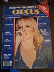 The Runaways USA Mag Circus Cherie Currie Cover Only 