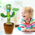 Talking Toy Dancing Cactus Doll Repeat Speak Sound Record Re Kids Gift..