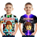 Roblox T-Shirts Kinder Jungen Mädchen Kurzarm Sommer Kleidung T Shirt Gr.110-134