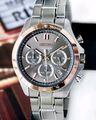 SEIKO Herrenuhr Chronograph Datum Edelstahlarmband Tachymeter SBTR026 40mm Uhr