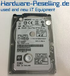 HGST 320GB HDD 2,5" 7,2K SATA 6Gb/s HTE725032A7E630 0J26053 Z7K500-320