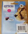 ORIGINAL EPSON T0713 TO713 Magenta (rot) Patrone ORIGINAL GEPARD luftdichte Tinte