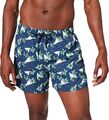 ARENA Herren M Fantasy Short Boardshorts, Badeshorts, Strandhose, Navy-white -Gr