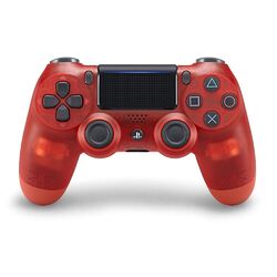 PS4 - Original Wireless DualShock 4 Controller #Red Crystal V2 [Sony]