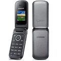 Samsung GT-E1190 klappbare Klapphülle 2G Basic Taste entsperrt Handy - schwarz