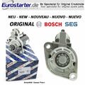 Anlasser Bosch SEG Neu Original 0001139029 f�r Mercedes Viano 2.0 Cdi Vito 110