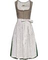 Almsach Midi-Dirndl midi Dirndl Balkonett-Ausschnitt Jacquard-Muster NEU