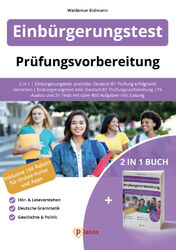 Einbürgerungstest Vorbereitung + Deutsch B1 | Erdmann Waldemar | Deutsch | Buch