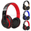 Bluetooth Kopfhörer Over Ear Kabellos HiFi Stereo Wireless Headset mit 5 EQ-Modi