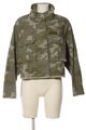 ZARA Kurzjacke Damen Gr. DE 36 khaki-hellgrau-braun Casual-Look