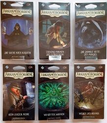 Arkham Horror LCG Kartenspiel: Die Traumfresser: 6 Mythos Packs, Bundle, neu