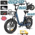 SAMEBIKE 20 Zoll Klapprad E-bike 13AH Elektrofahrrad Erwachsene Citybike 500W