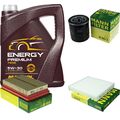 MANNOL 5L Energy Premium +MANN- FILTER Filterpaket für Toyota Yaris 1.5 Hybrid