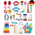 Musikinstrumente Für Kinder, 32PCS Musikinstrumente Musical Instruments Set,