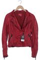 maze Jacke Damen Anorak Jacket Kurzmantel Gr. M Baumwolle Leder Rot #nphqub5