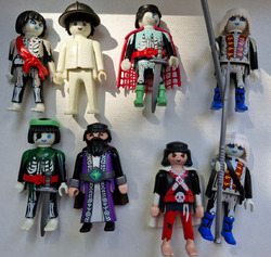 Playmobil Vintage 8 FIGUREN Schlossgespenst Geister Ritter Ghost Knight