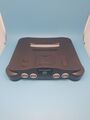Nintendo 64 Konsole | N64 Schwarz | inkl. Kabel, 2.Original Controller & Spiele 