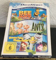 3 DVD Sammlung BEE MOVIE + ANTZ + GROSSE HAIE - KLEINE FISCHE Dreamworks Box