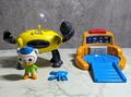 Octonauts Claw & Drill Gup D und Speeder Launcher mit einer Figur