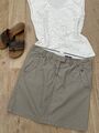 Marc O’Polo Np 119,-€ Rock Damen Gr. 40 L braun beige Casual-Look