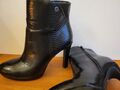 Buffalo Kunstleder Stiefelette 37 Schwarz