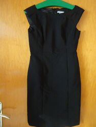 Elegantes Stretch Etuikleid v. H&M, schwarz, Gr.36, Innenfutter neuwertig, S/88L