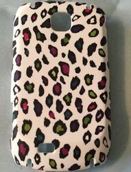 Hardcase Samsung Galaxy Mini S5570 Weiß mit Fleckenmuster Neu & OVP