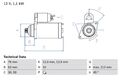 BOSCH Anlasser Starter 0 986 027 090 +42.54€ Pfand für VW GOLF 6 5K1 PASSAT B6 5