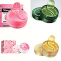 60 Stk.Aloevera Augenpads gegen Augenringe,Anti-aging, Falten usw. Gold, Seetang