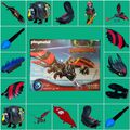 PLAYMOBIL  70727 Dragon Racing: Hicks und Ohnezahn Ersatzteile & Zubehör  #P41