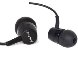 Sony Handy In Ear Stereo Headset Kopfhörer MH-750 Schwarz für Sony Mobiltelefone